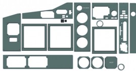 Kit Acrilicos MIP Boeing Lado Comandante- Entrega em 15 dias teis.